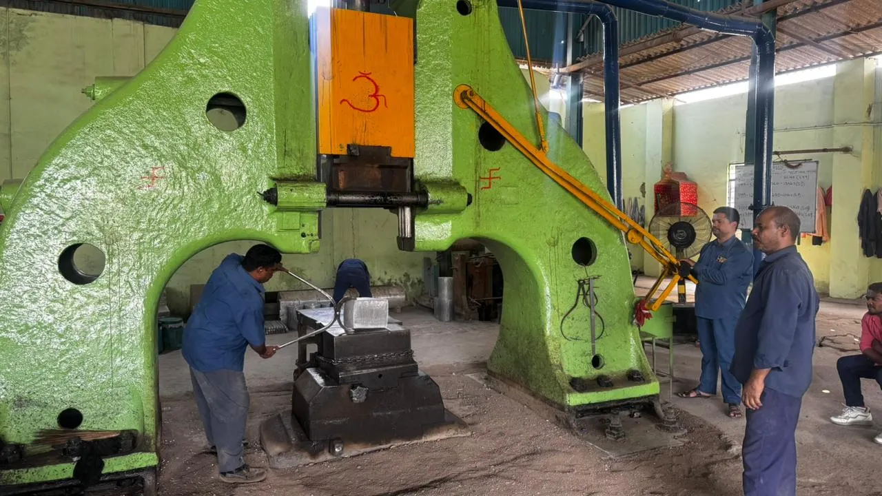 Sri Asha Forgings Facility 2 open die forging Hyderabad India