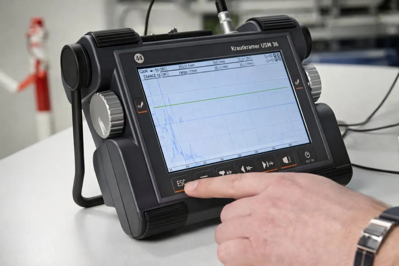 Krautkramer USM UT machine open die forging Hyderabad India