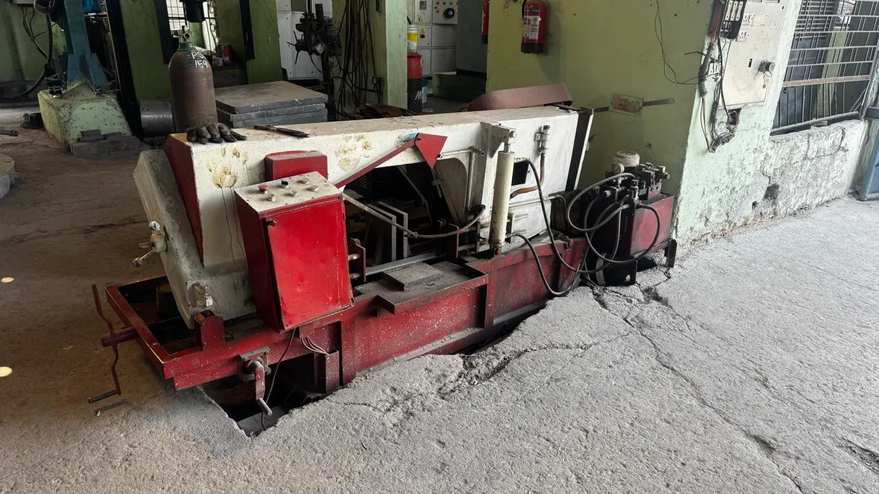 Specialized Cutting Machine Facility open die forging Hyderabad India